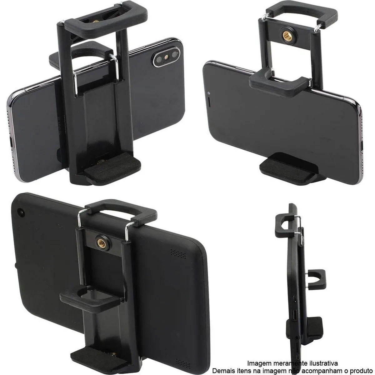 Suporte Celular Tablet iPad iPhone Para Tripe  Rosca 1/4