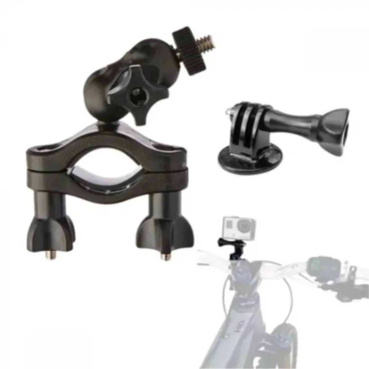 Suporte Guidão Giratório 360 para GoPro e Câmeras de Ação
