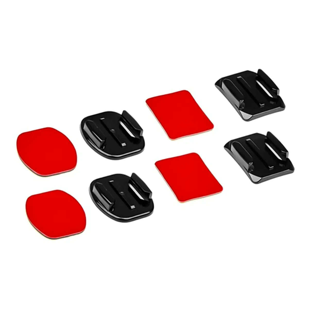 Kit com 4 Suportes Adesivos para GoPro