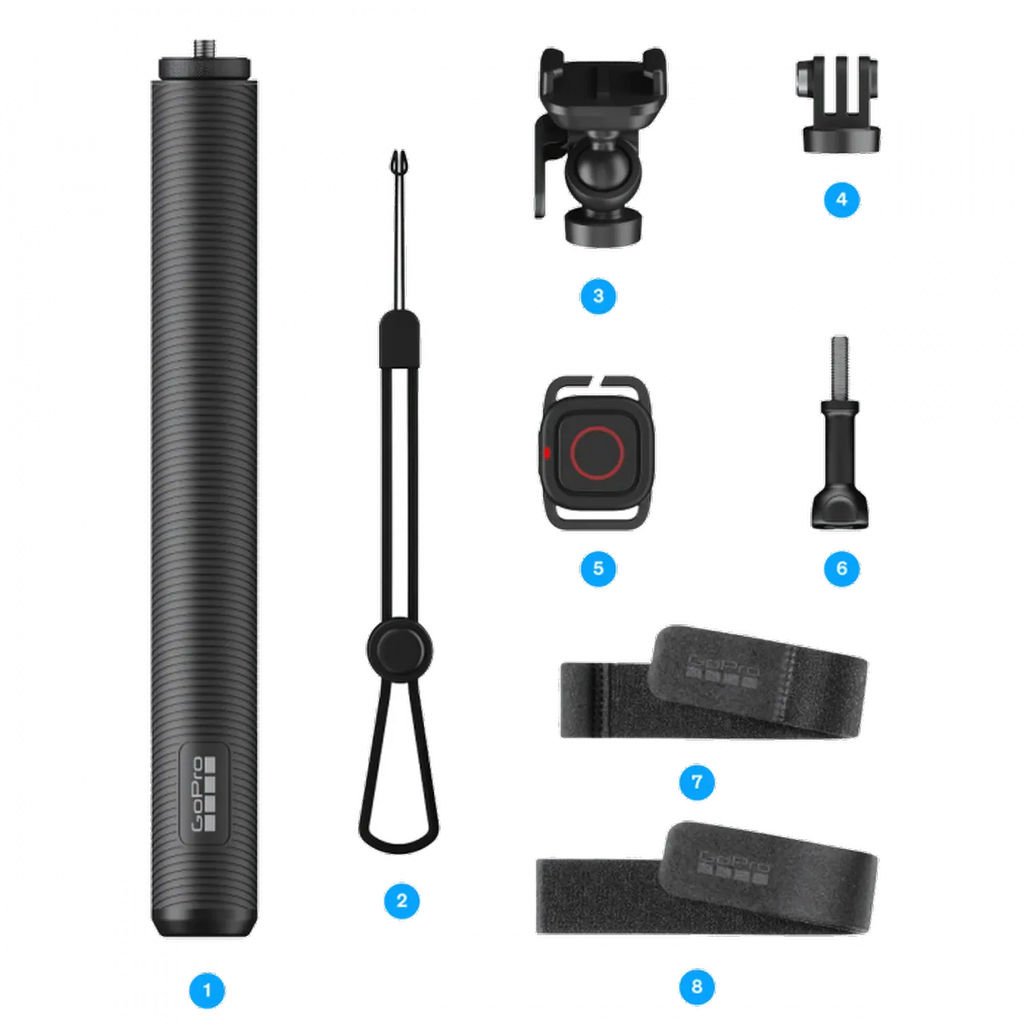 Bastão extensor + Controle Remoto à prova d'água GoPro - AGXTS-002