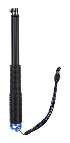 Bastão Extensor de Alumínio Longo para GoPro e Câmeras de Ação