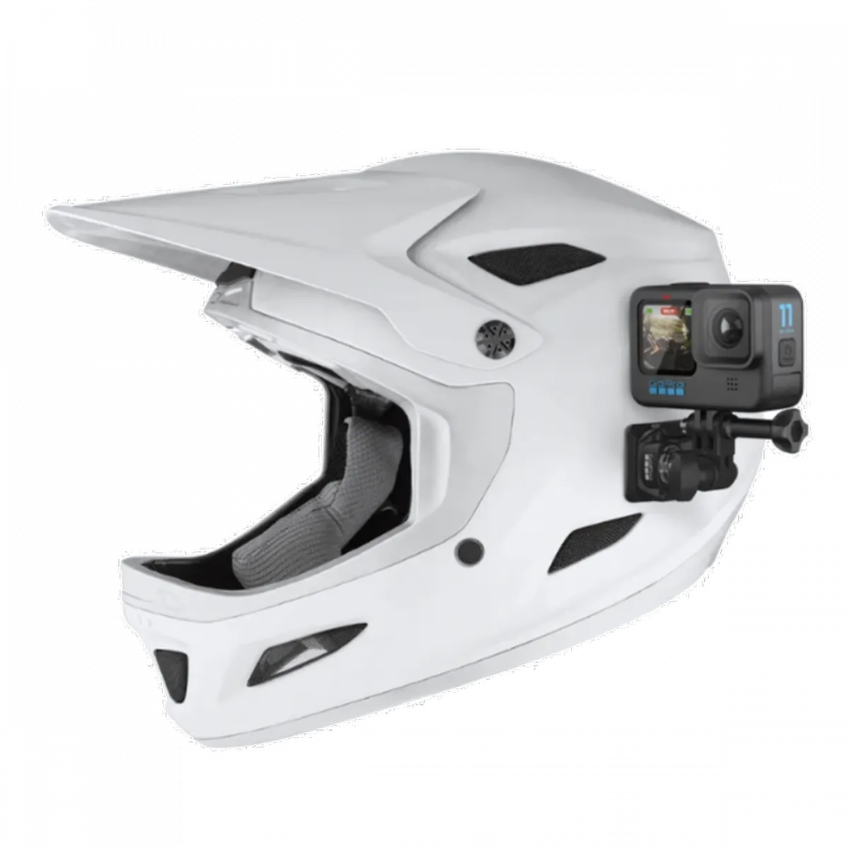 Suporte Gopro Frontal e Lateral para Capacete - AHFSM-001