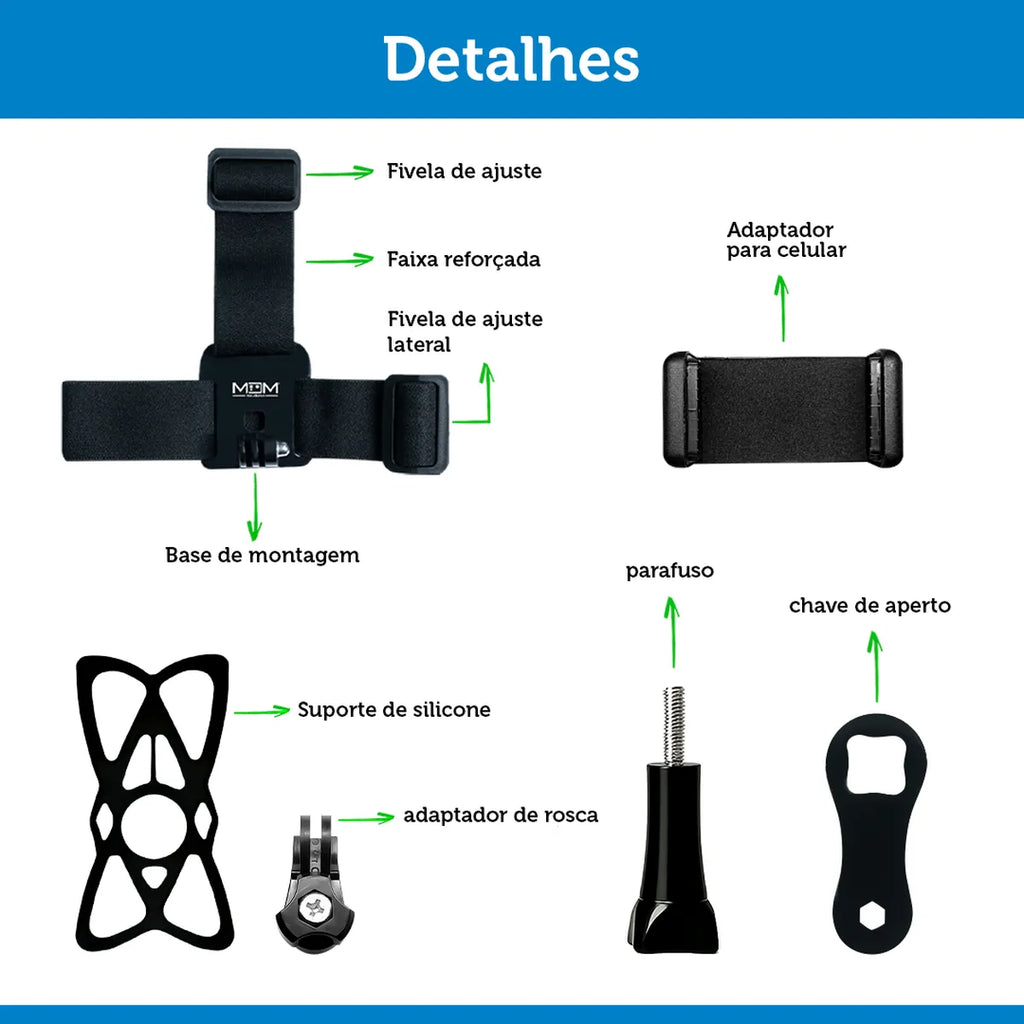 Suporte de Cabeça para Celular