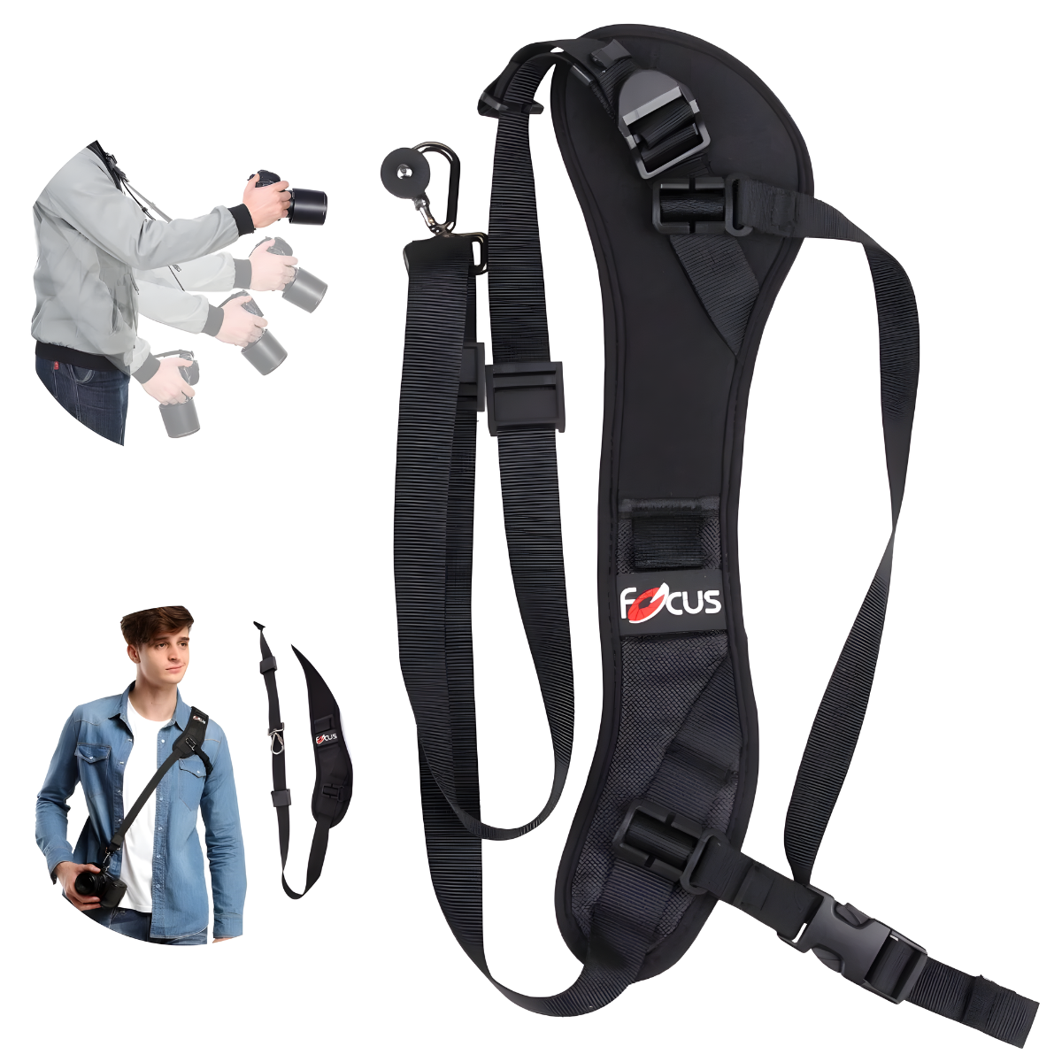 Alça de Ombro Profissional para Câmeras - Quick Strap