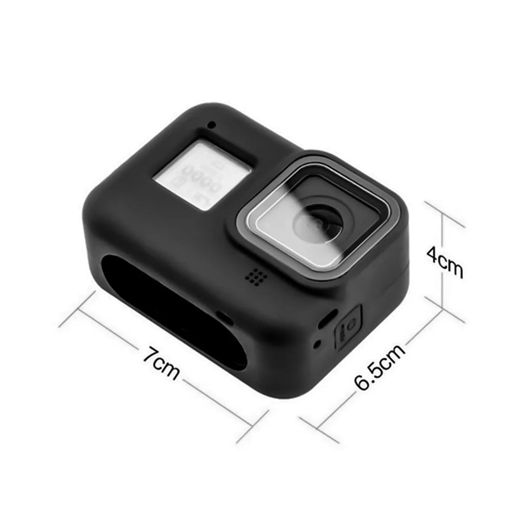Capa de silicone Gopro Hero 8 - Preta