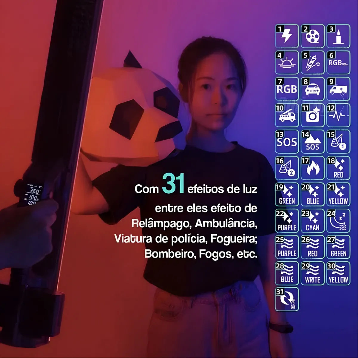 Kit iluminação completo