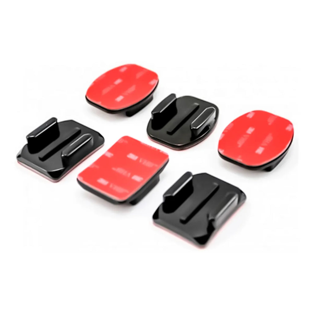 Suportes Adesivos Gopro Curvo e Plano ORIGINAL - AACFT-001