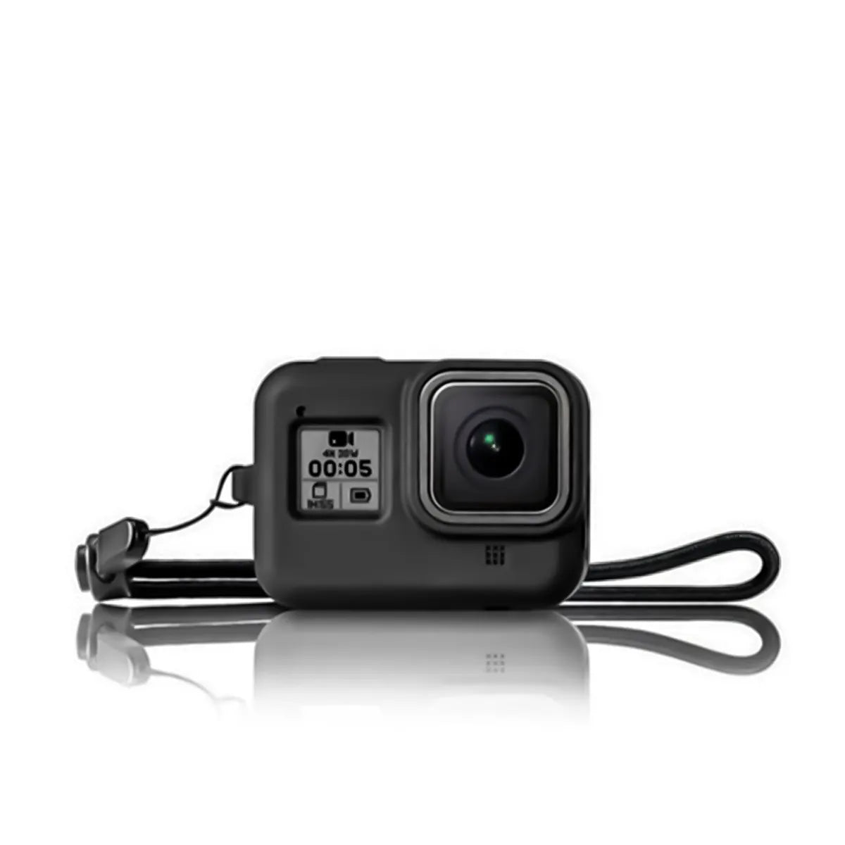 Capa de silicone Gopro Hero 8 - Preta