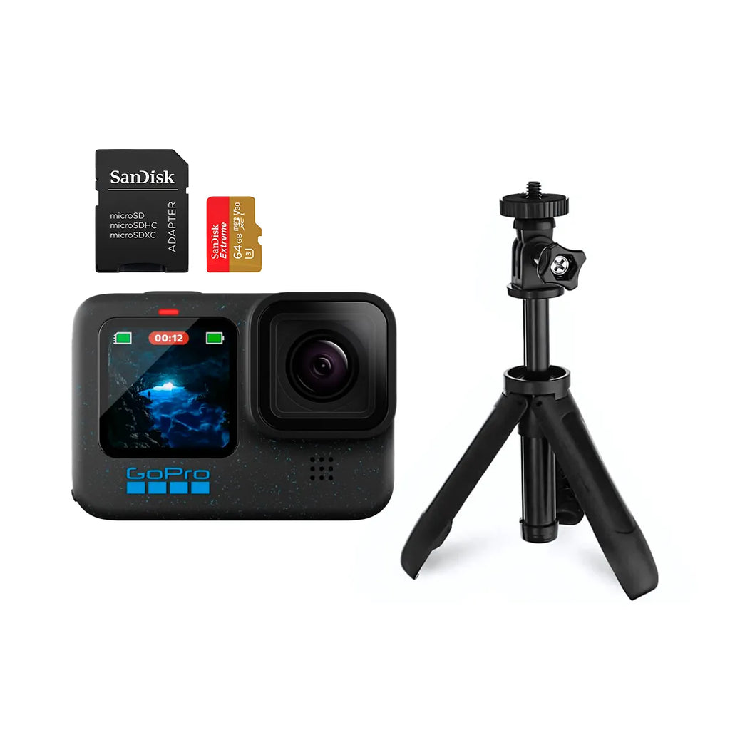 kit hero 12 + bast berma + cartão 64gb