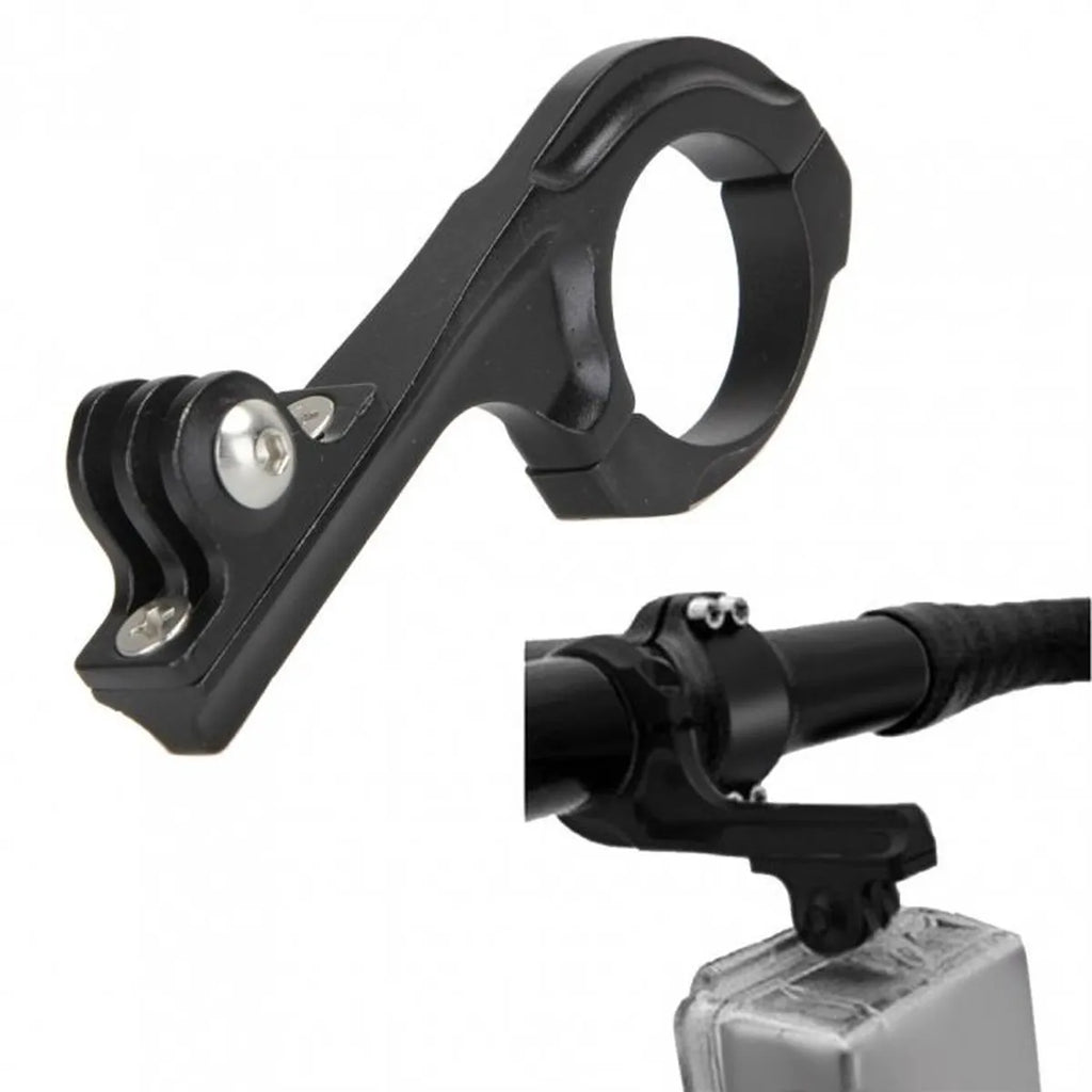 Suporte em Alumínio Longo p/ Guidão para GoPro e Câmeras de Ação