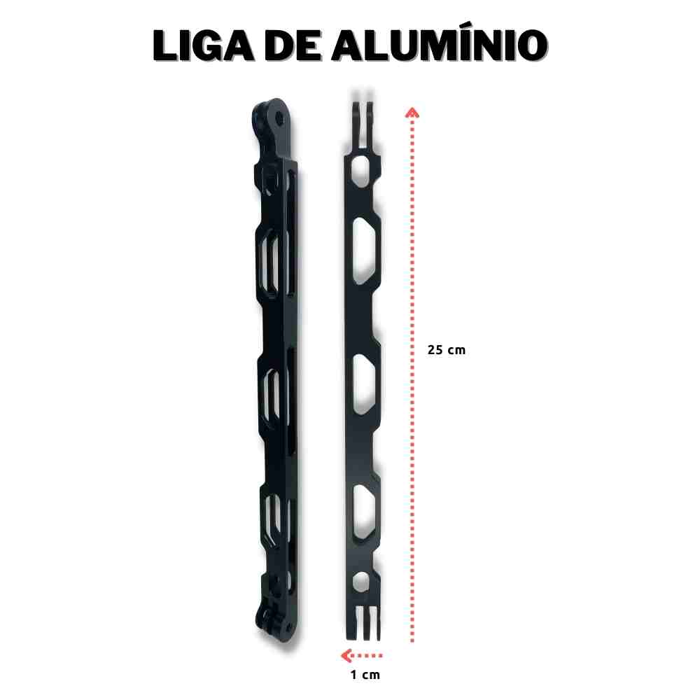Haste Longa de Aluminio para Gopro 25 cm