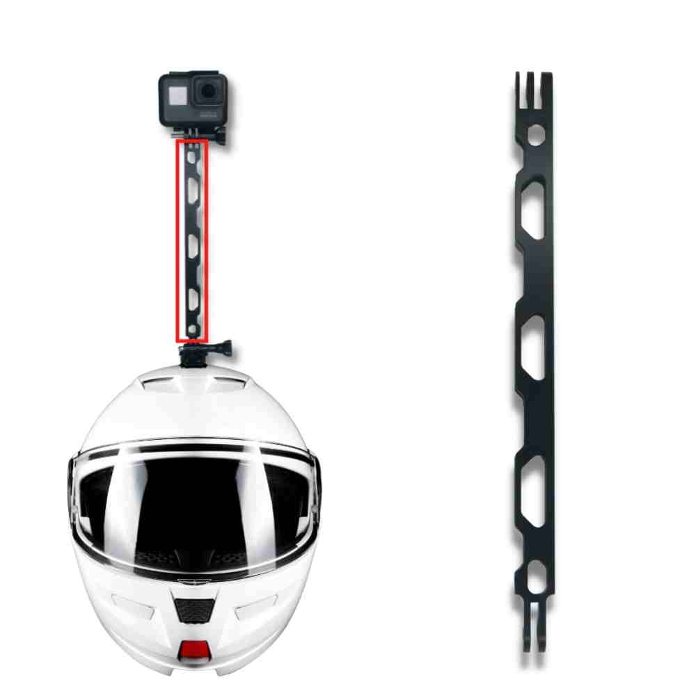 Haste de Alumínio Resistente 16,5 cm para GoPro e Câmeras de Ação