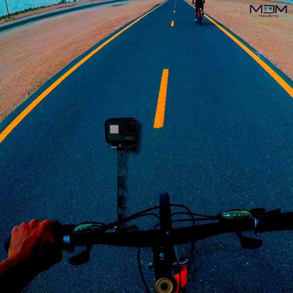 Haste de Alumínio Resistente 16,5 cm para GoPro e Câmeras de Ação