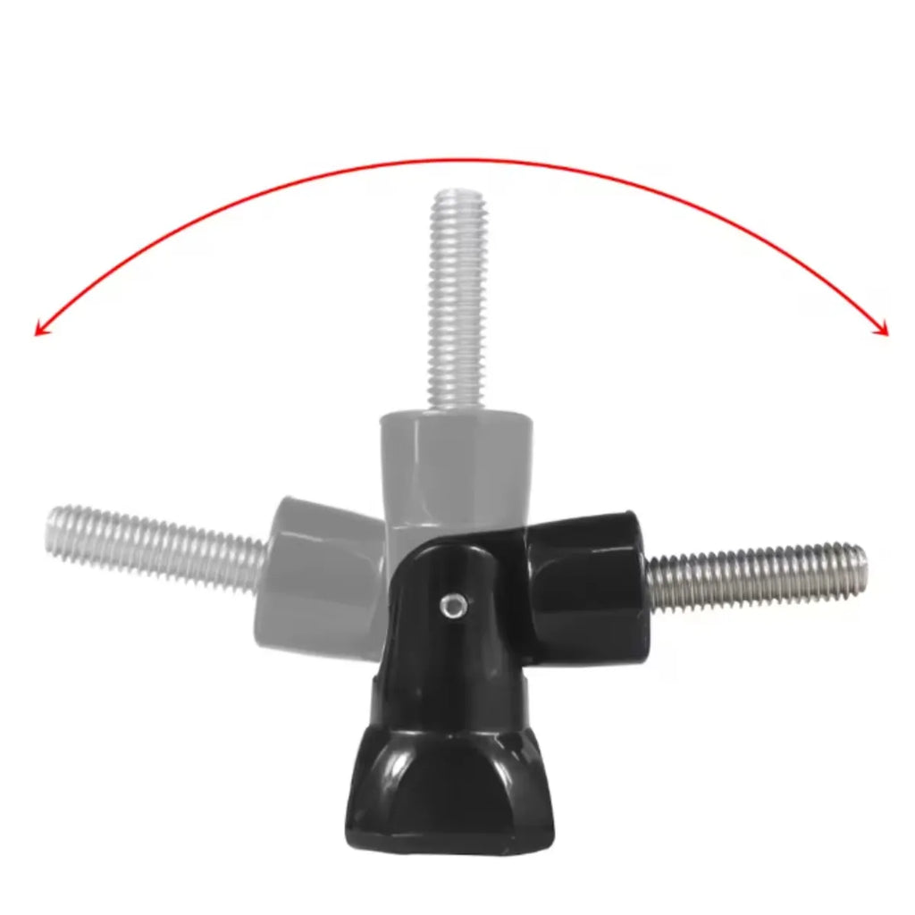 Parafuso Dobravel Articulado para Gopro e Câmeras de Ação