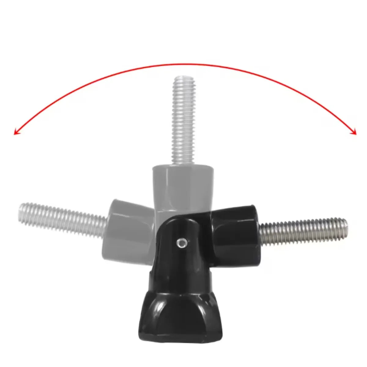 Parafuso Dobravel Articulado para Gopro e Câmeras de Ação