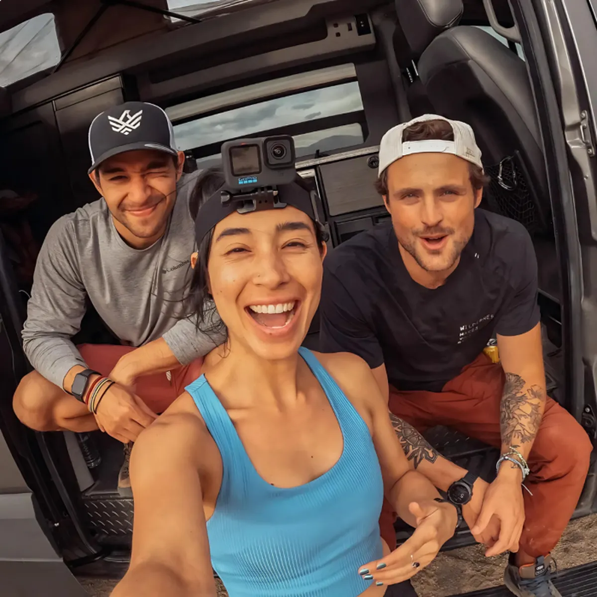 Faixa de Cabeça + Quickclip 2.0 GoPro- ACHOM-002