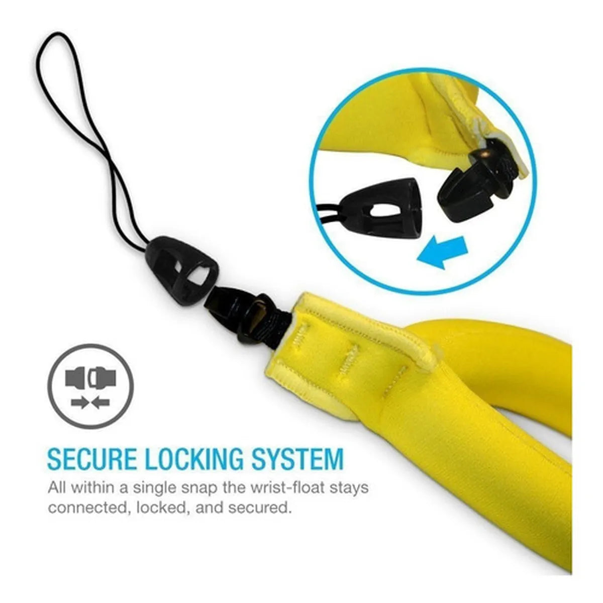 Pulseira Flutuante para Câmeras e Celulares