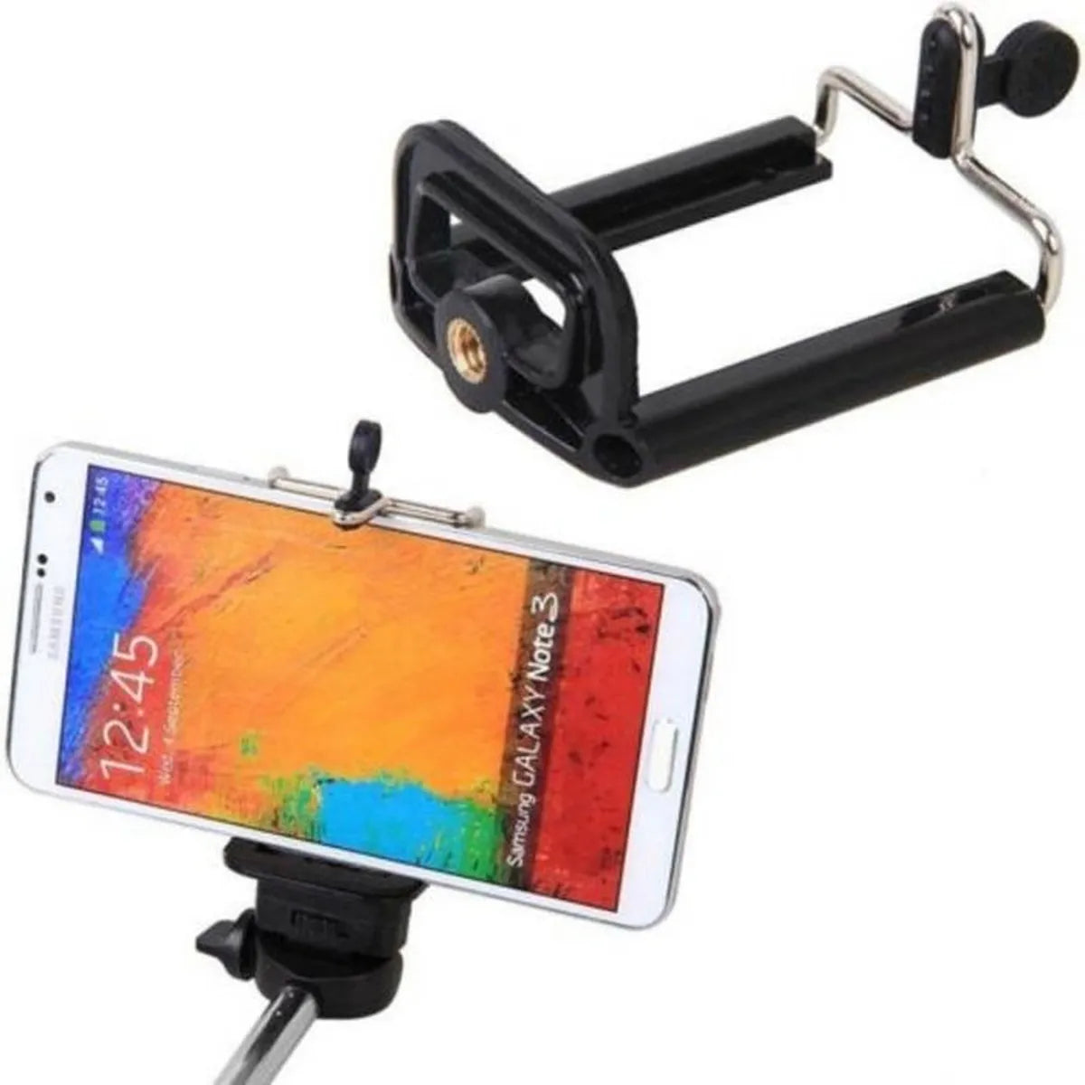 Suporte De Celular Simples para Tripé Ring Light e Bastão