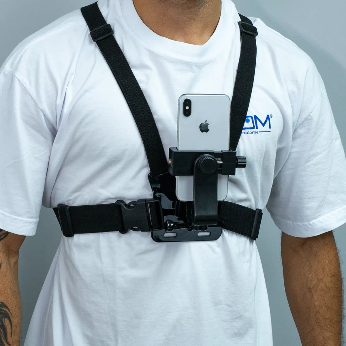 Kit Suporte de Peito para Celular Ângulo Ajustável