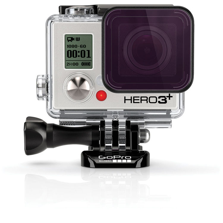 Filtro de Mergulho Magenta Oficial GoPro para Caixa Standard (40m) HERO 3/3+/4  - ABDFM-301