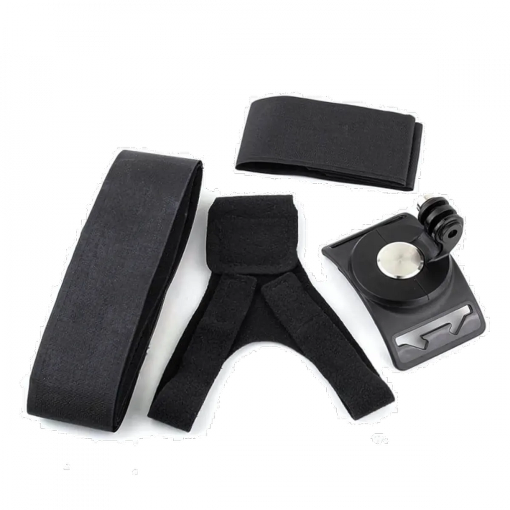 Kit Alça de Punho/Mão/Perna Giratório para GoPro