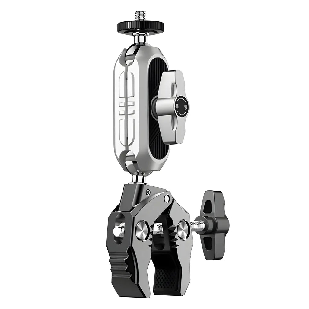 Suporte Garra de Metal Articulada com Trava Para Guidão