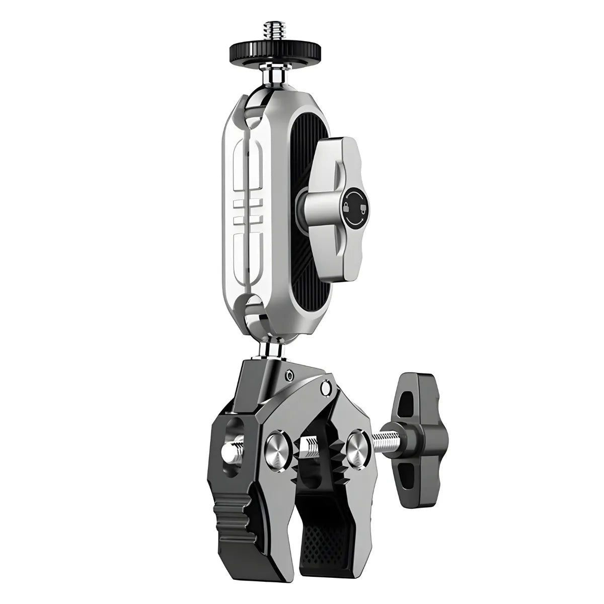 Suporte Garra de Metal Articulada com Trava Para Guidão