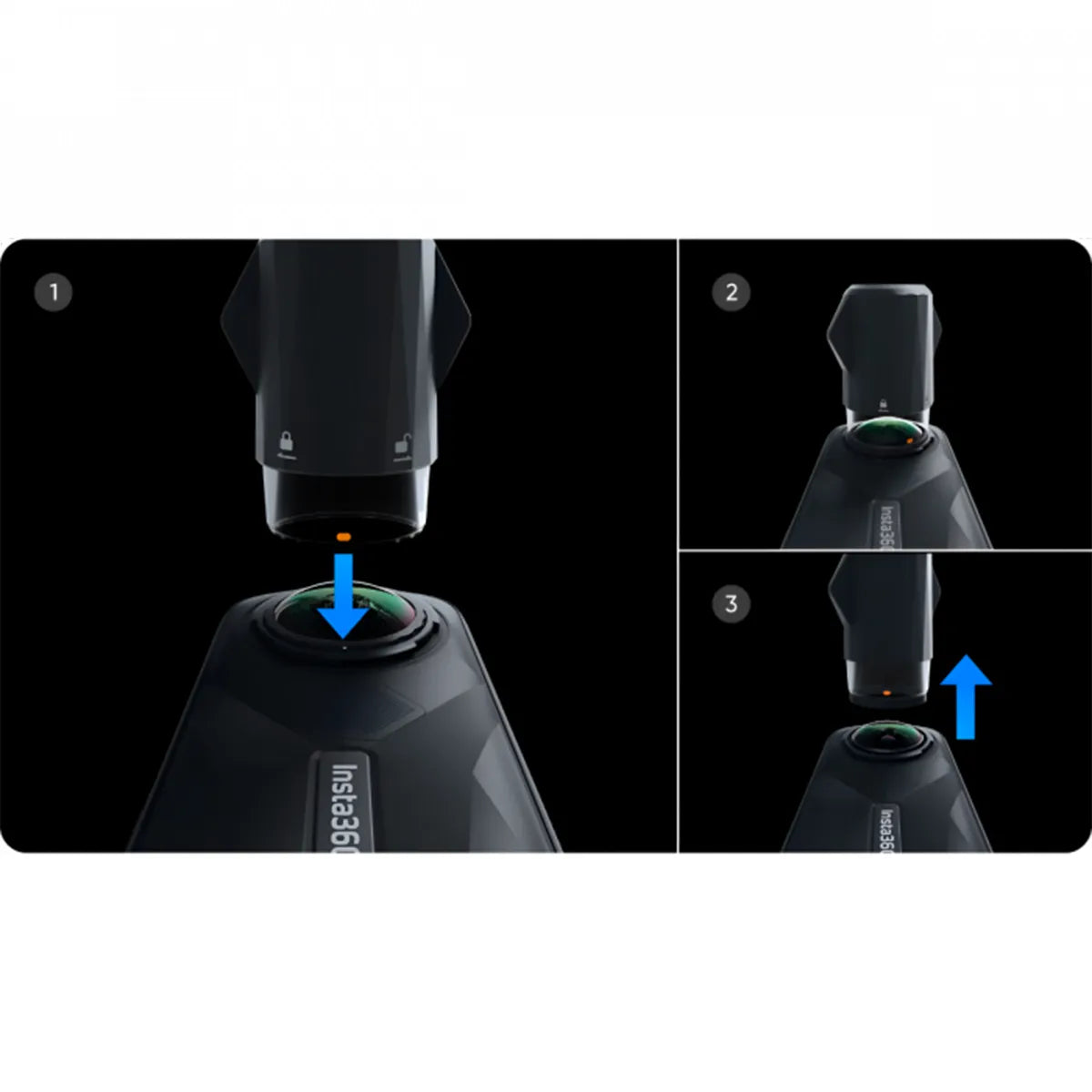 Kit de Reposição de Lente para Insta360 X5 - CINSBAHB
