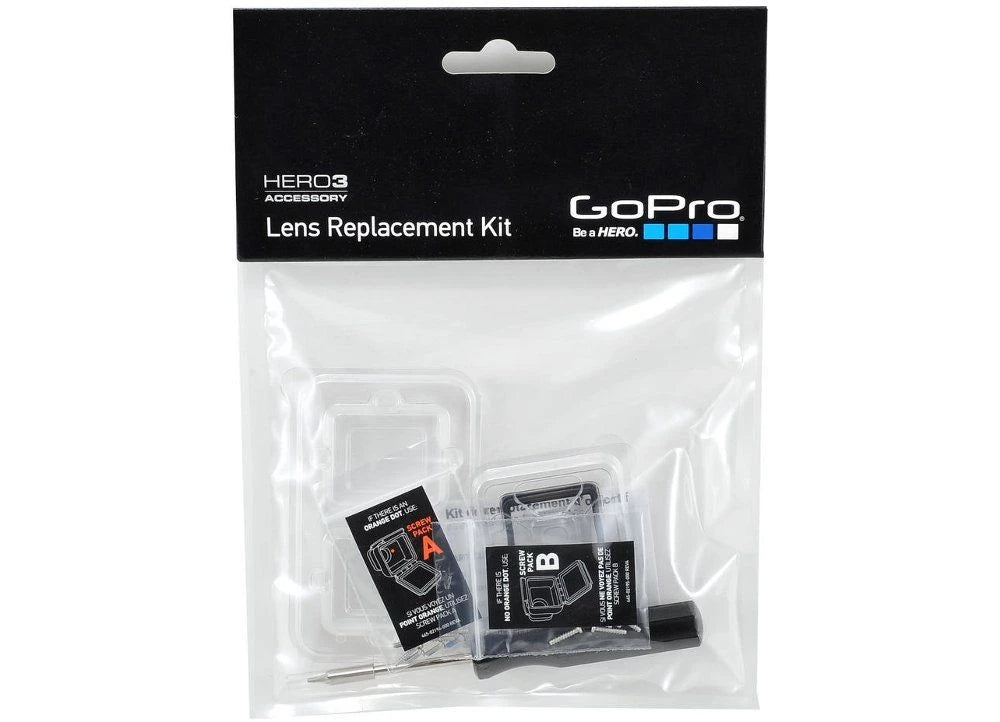 Kit de lentes de reposição para caixa estanque Hero 3 Original GoPro - ALNRK-301