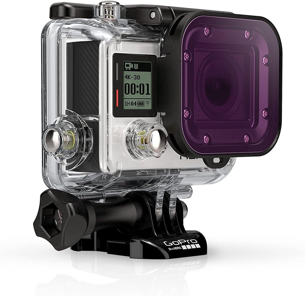 Filtro de Mergulho Magenta Oficial GoPro para Caixa Estanque Hero 3/3+/4 - ADVFM-301