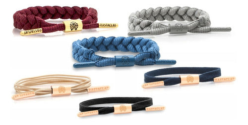 Combo Com 6 Pulseiras Rastaclat Bracelete Exclusivos Casal