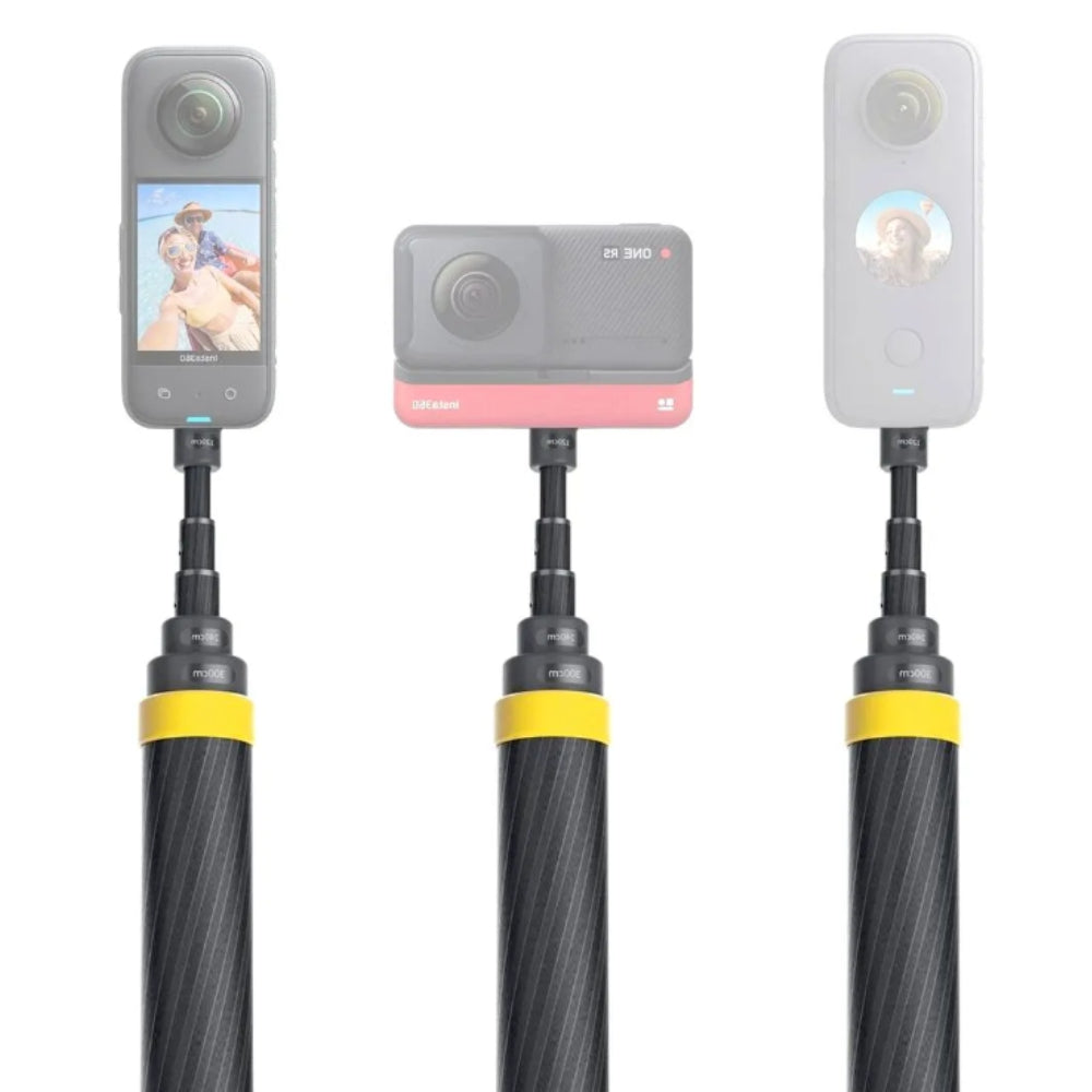 Bastão Extensível Insta360 3 Metros INVISÍVEL Premium