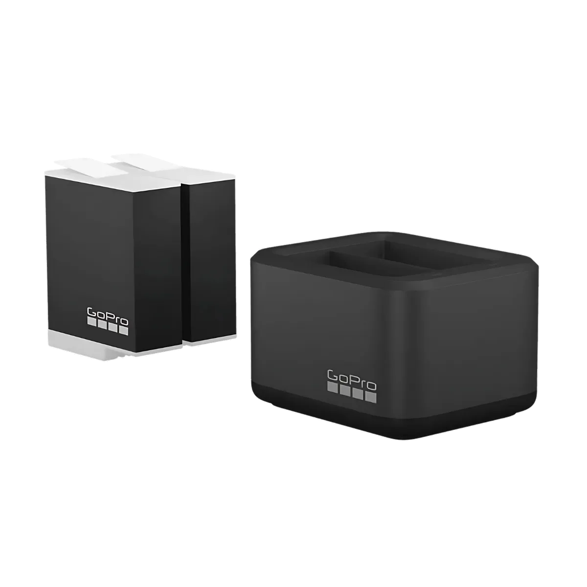 Carregador Duplo + 2 Baterias Enduro GoPro Para Hero 9/10/11/12 - ADDBD-211