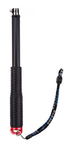Bastão Extensor de Alumínio Longo para GoPro e Câmeras de Ação