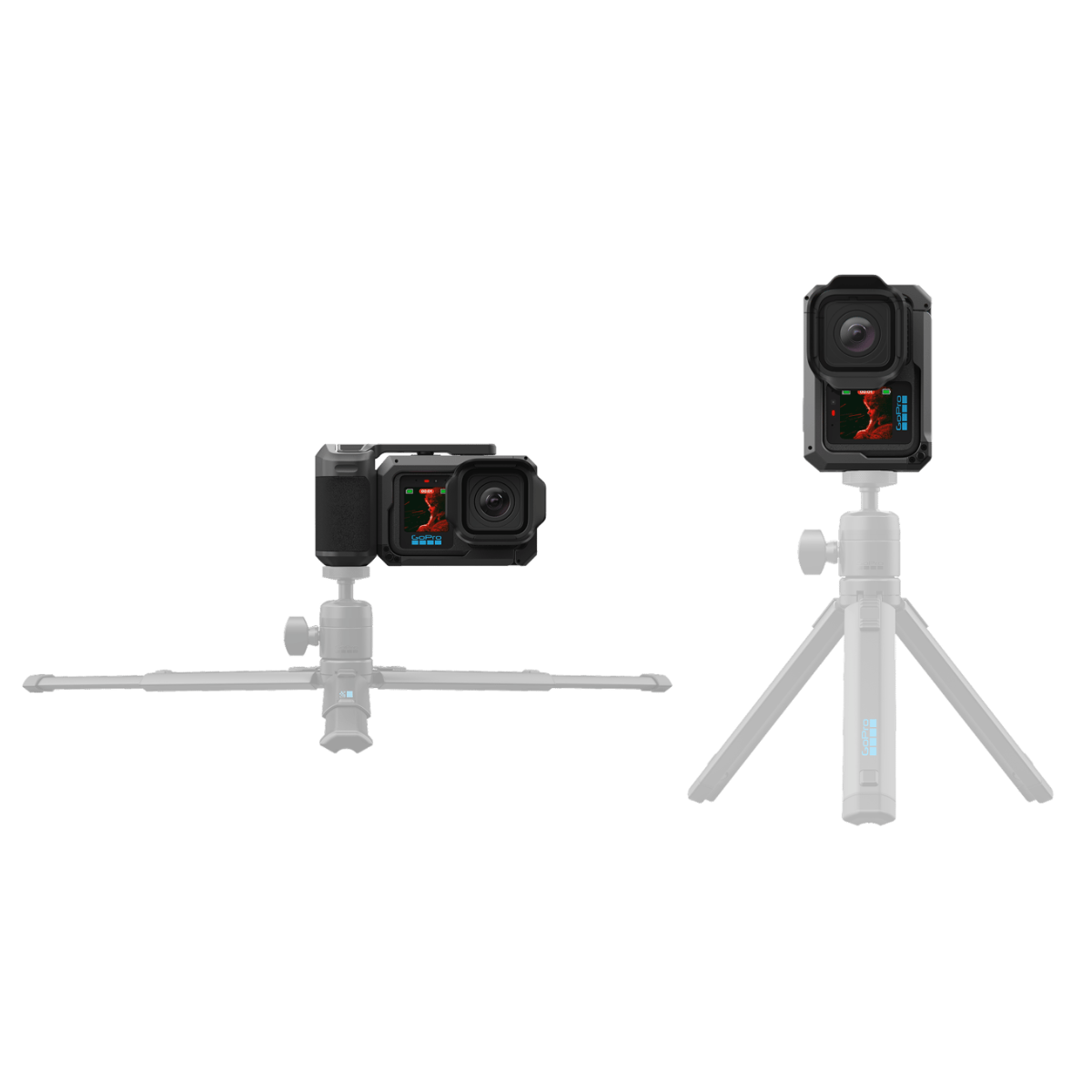 Empunhadura e Armação Point-and-Shoot Grip para GoPro Série MISSION 1 - AGGRP-001