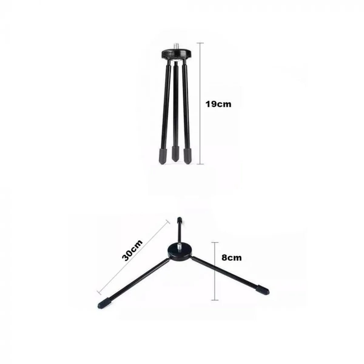 Tripé De Mesa Para Ring Light e Celular