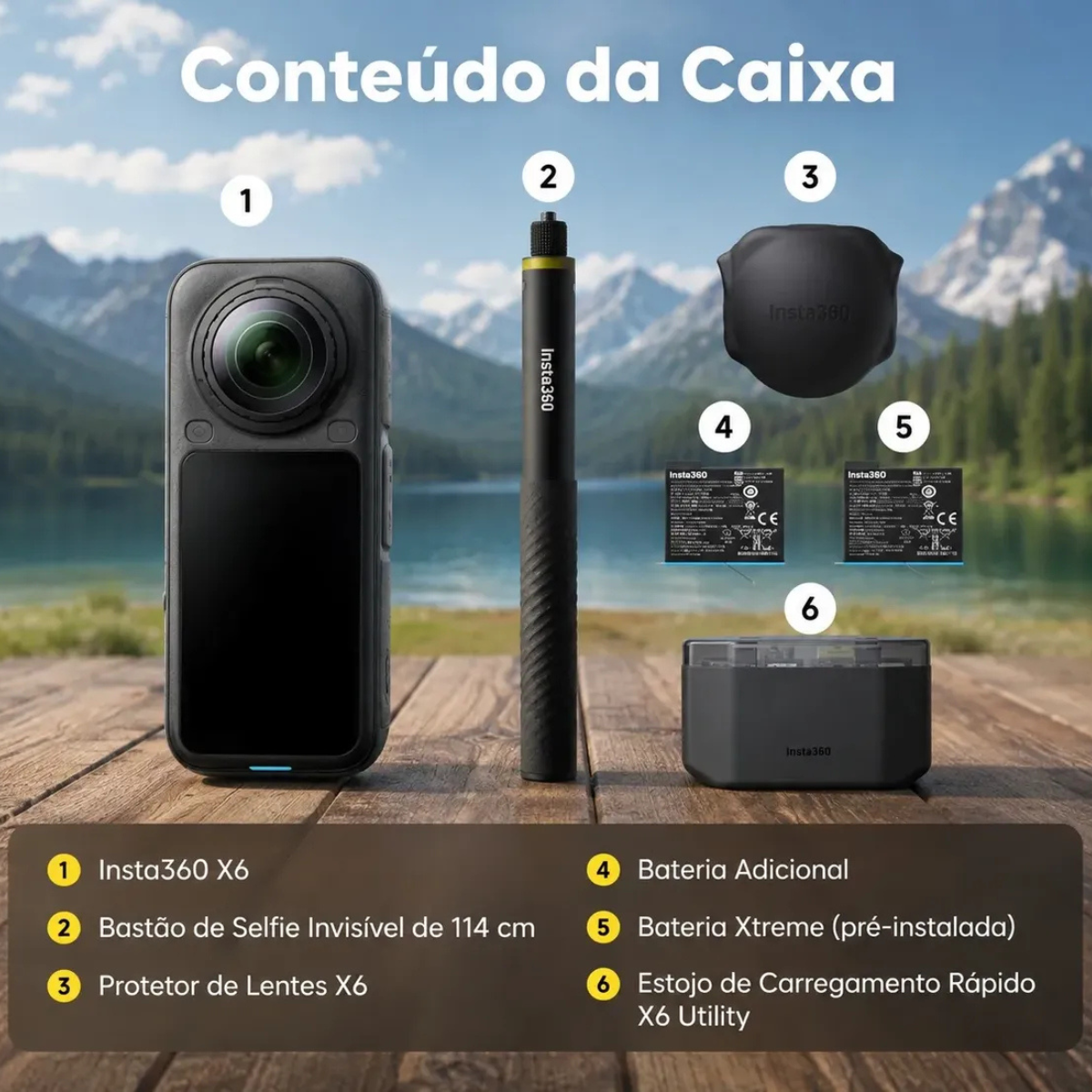 Insta360 X6 Essentials Bundle
