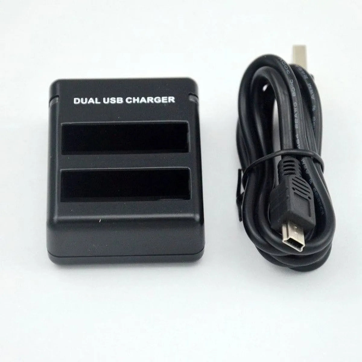 Carregador Duplo p/ Gopro Hero 4 Silver e  Black