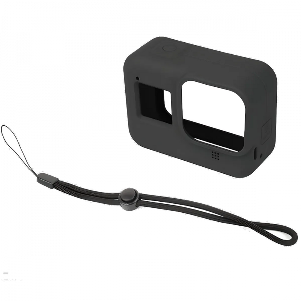 Capa de silicone Gopro Hero 8 - Preta
