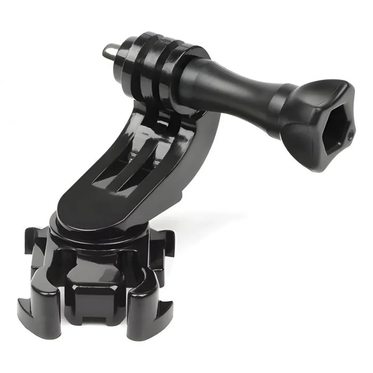 Suporte Plug "j" Jota Hook Giratório 360 para GoPro e Câmeras de Ação