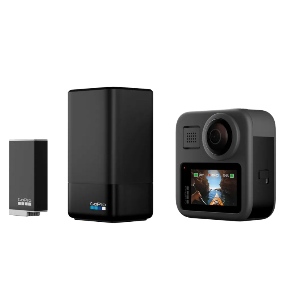 Carregador duplo + Bateria Enduro Gopro Max - ACDBD-011