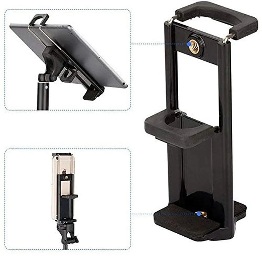 Suporte Celular Tablet iPad iPhone Para Tripe  Rosca 1/4