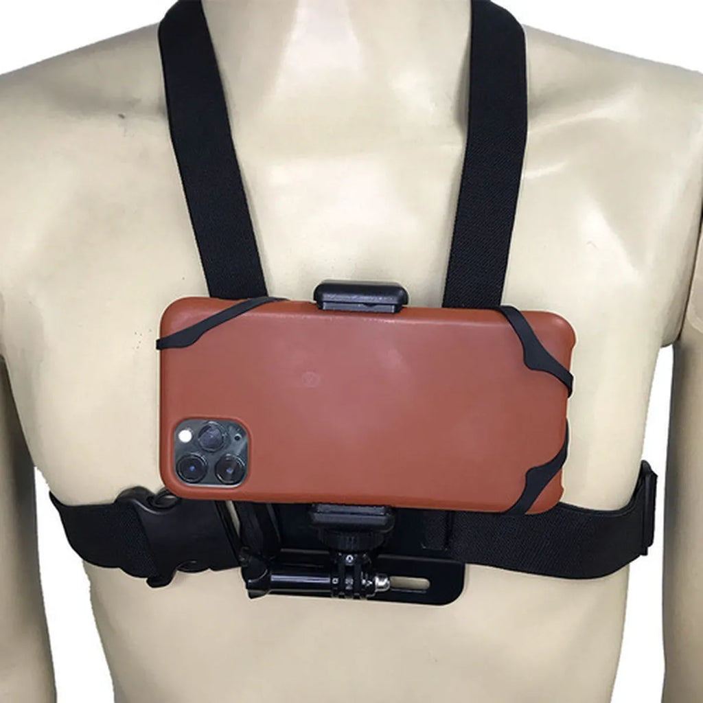 Kit Suporte de Peito Para Celular