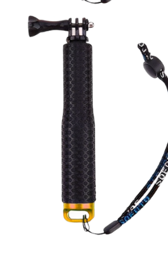 Bastão Extensor de Alumínio Curto para GoPro e Câmeras de Ação