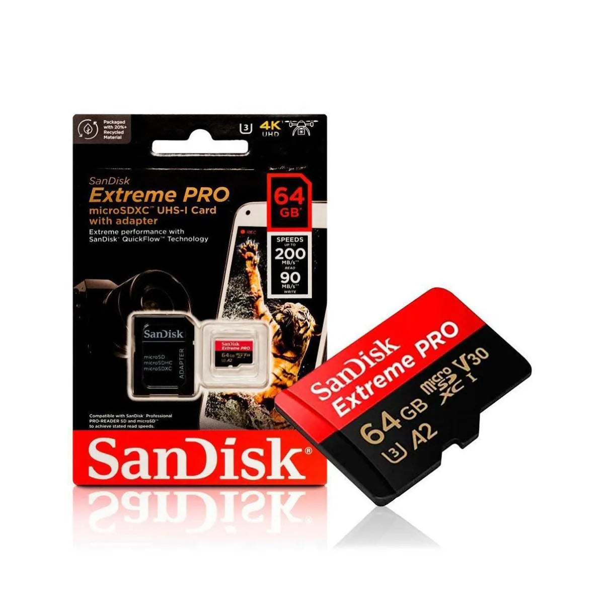 Cartão De Memória SanDisk Pró 64GB