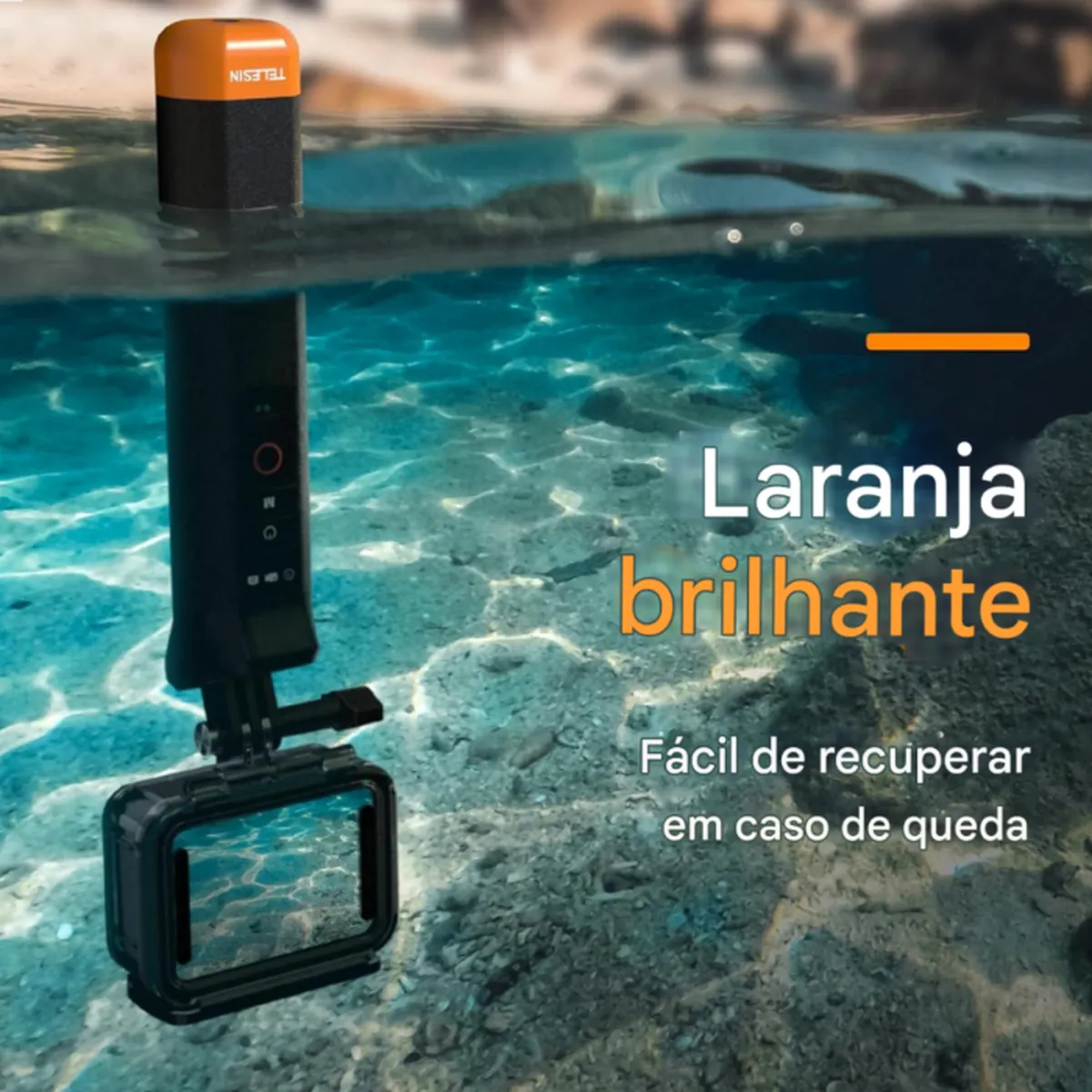 Bastão Flutuante c/ Controle Remoto - TELESIN