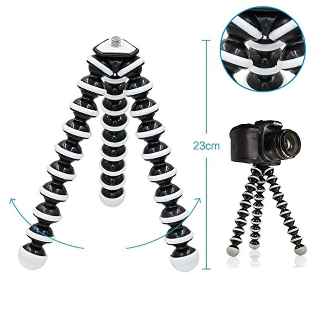 Tripé Articulado para Câmeras (Estilo Gorillapod)
