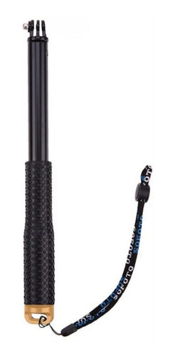 Bastão Extensor de Alumínio Longo para GoPro e Câmeras de Ação