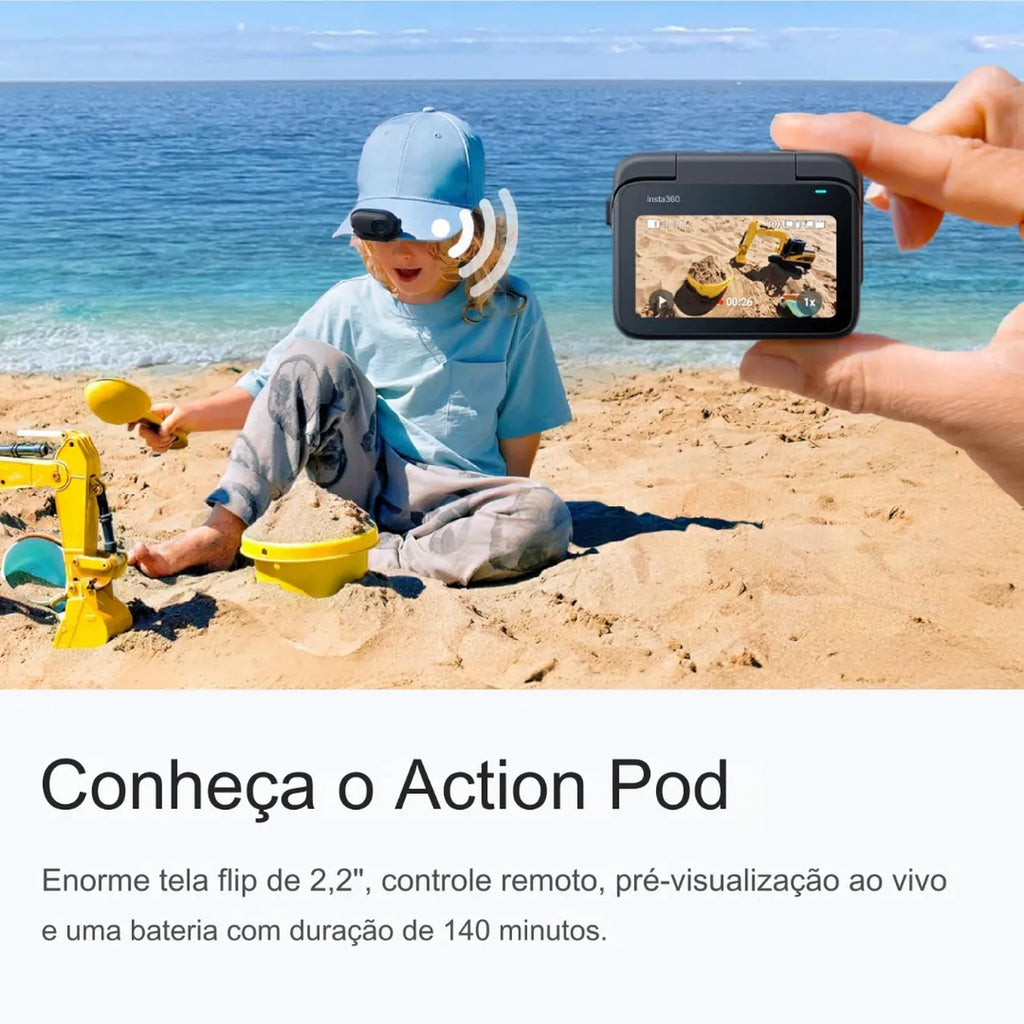 INSTA360 GO 3S 128GB - PRETO
