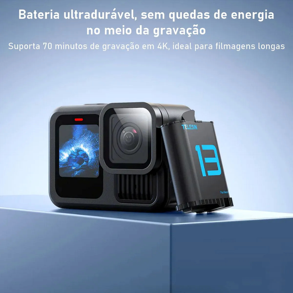 Bateria Telesin 1900 mAh para GoPro Hero 13